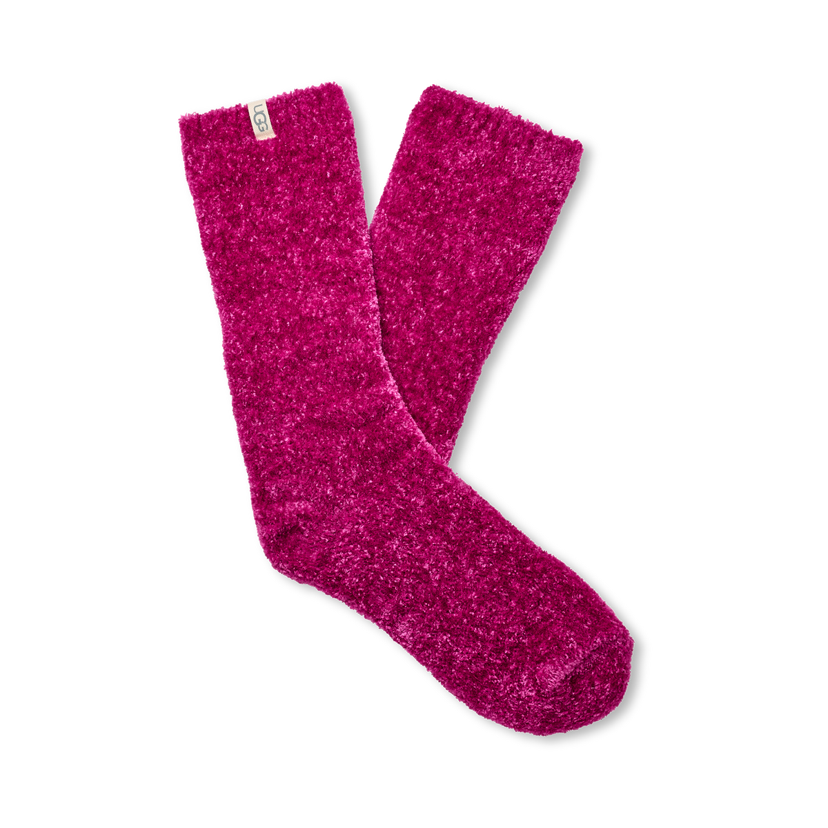 UGG Leda Cozy Crew Sock Chroma Pink Women's