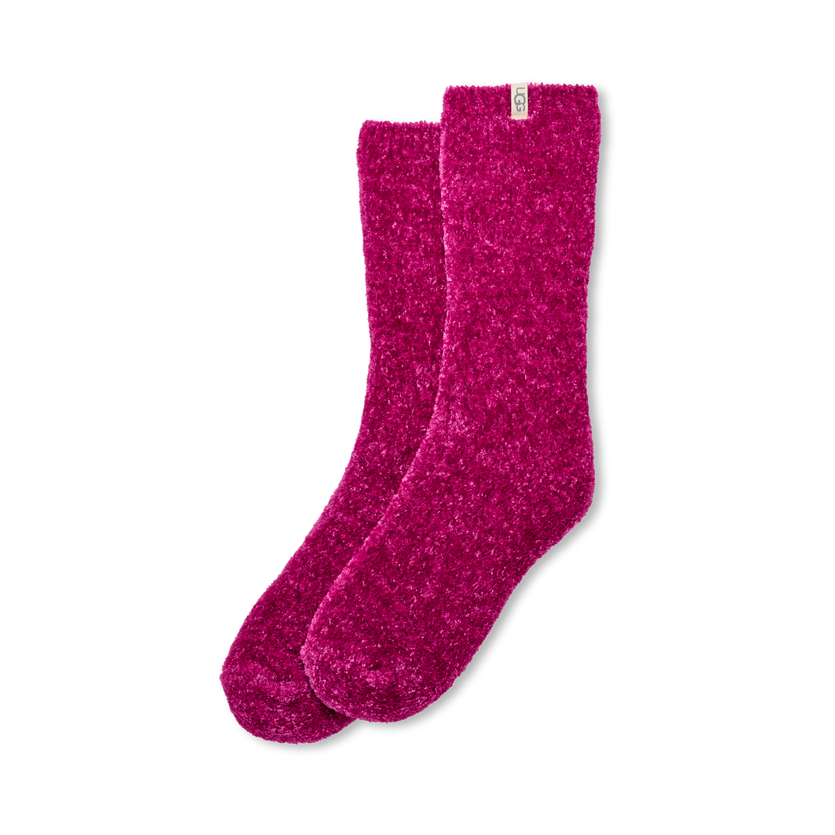 UGG Leda Cozy Crew Sock Chroma Pink Women's