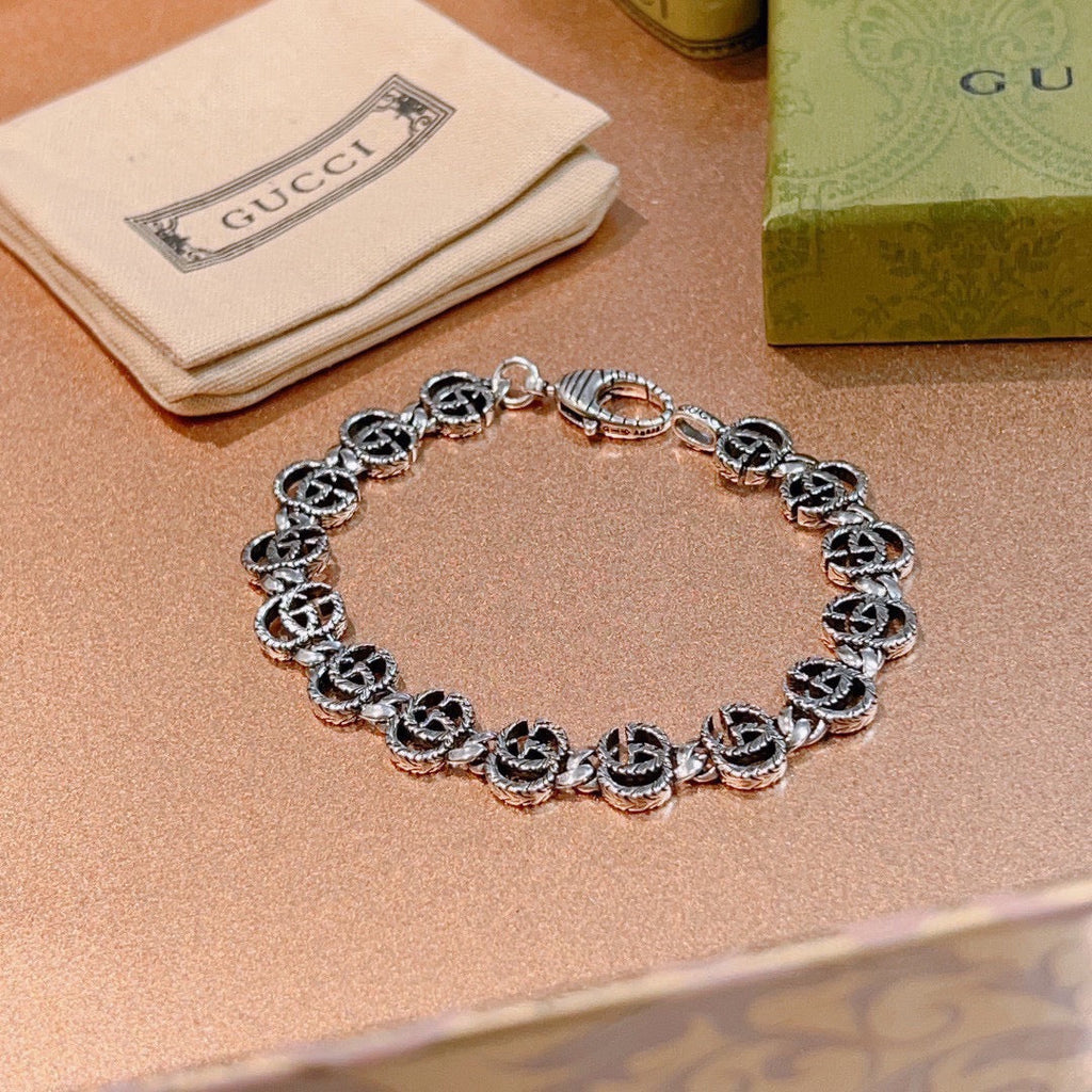 Double Gucci Interlocking Gucci Bracelet