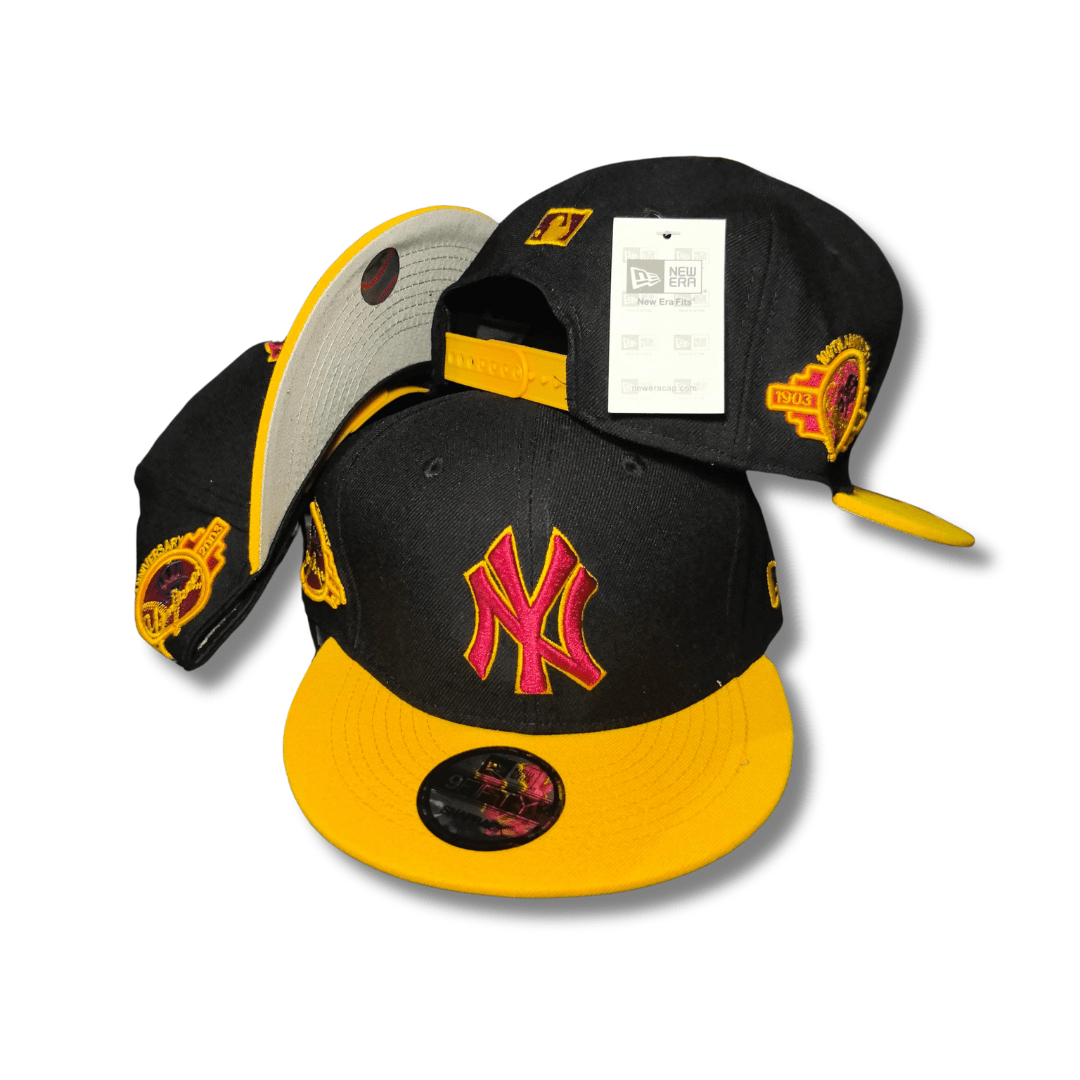 New York Yankees Black and Yellow New Era 9FIFTY – Snapback Cap