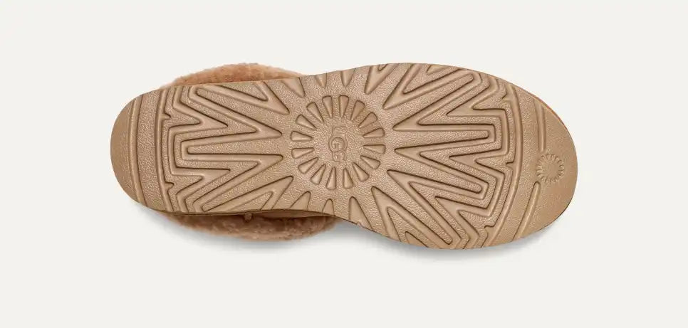 UGG Classic Ultra Mini Maxi Curly Chestnut Women's