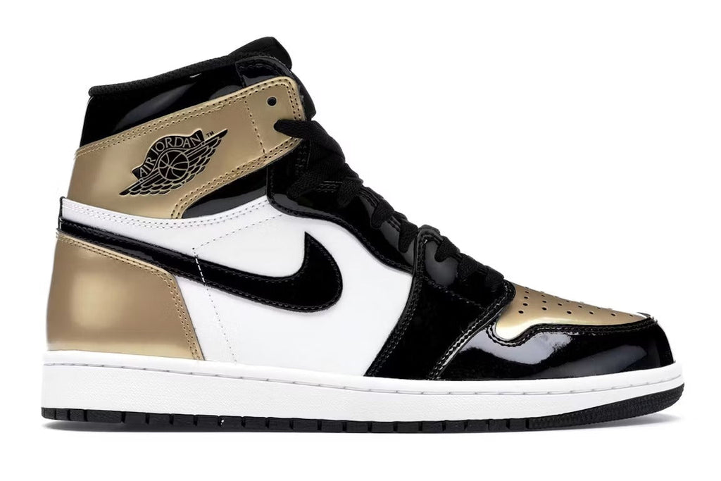 Used - Air Jordan 1 Retro High NRG Patent Gold Toe - US M 11 - catalog main image