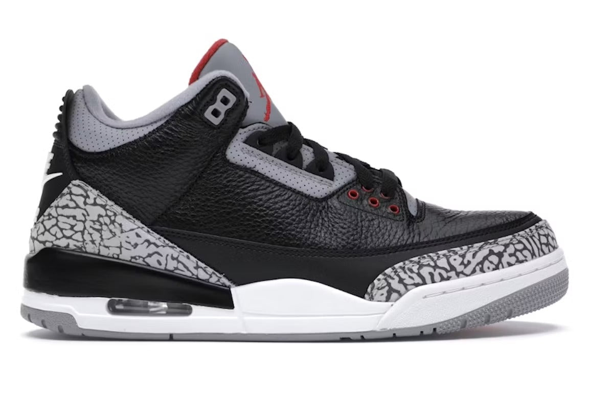 Used - Air Jordan 3 Retro Black Cement (2018) - US M 9.5 - catalog main image